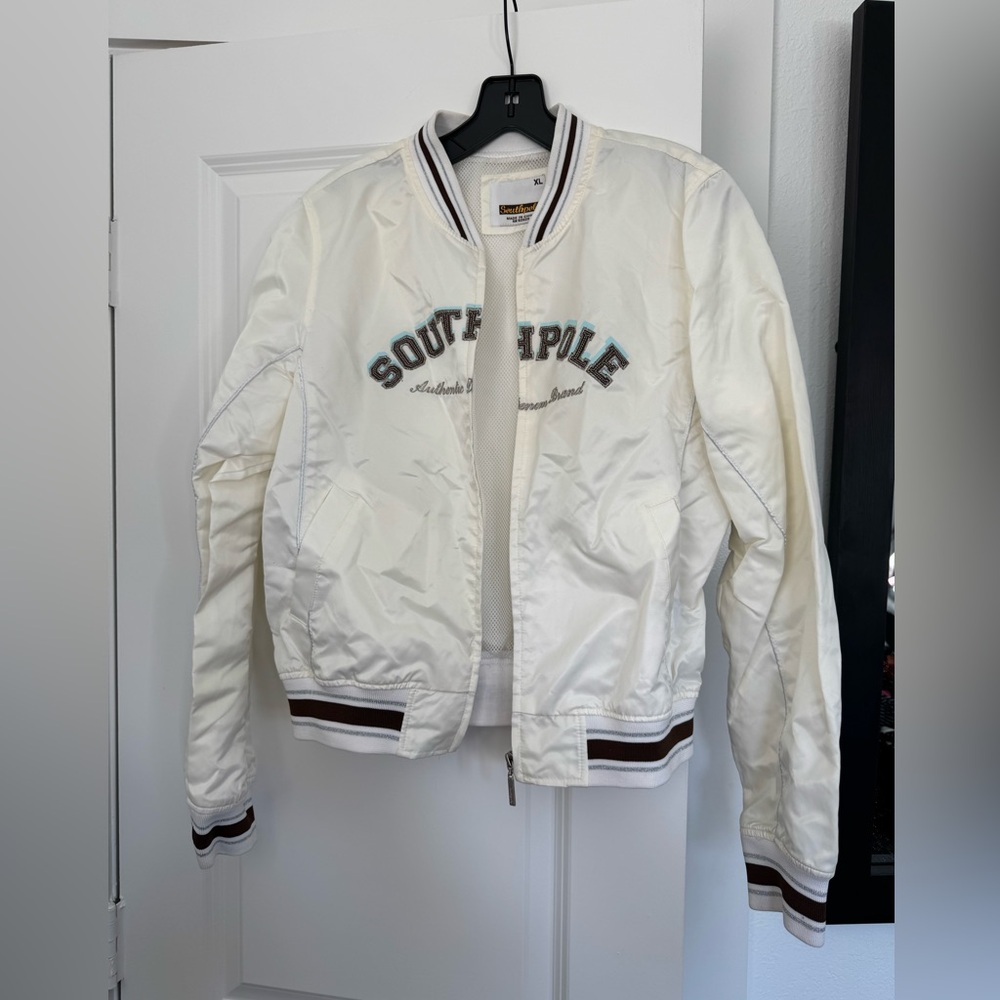 South Pole Varsity Bomber Jacket